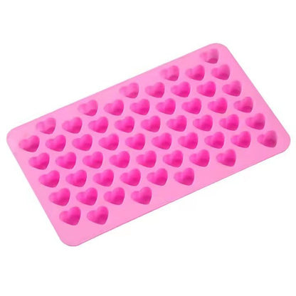 Silicone Heart Ice Cube Tray, 55 Grid - XUANMAN