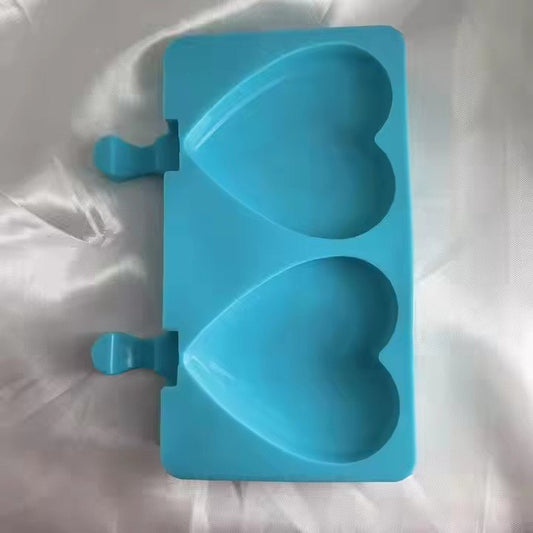 Silicone Heart - Shaped Ice Mold, 2 Cavities - XUANMAN