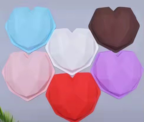 Silicone Heart - Shaped Ice Mold, Large - XUANMAN