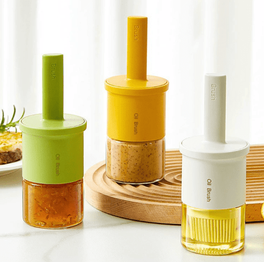 Silicone Oil Brush Dispenser for Cooking & Baking - XUANMAN