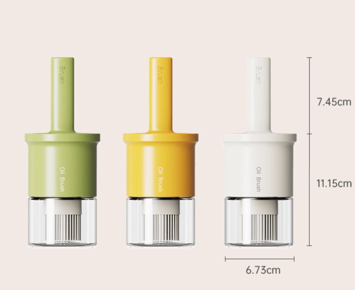 Silicone Oil Brush Dispenser for Cooking & Baking - XUANMAN