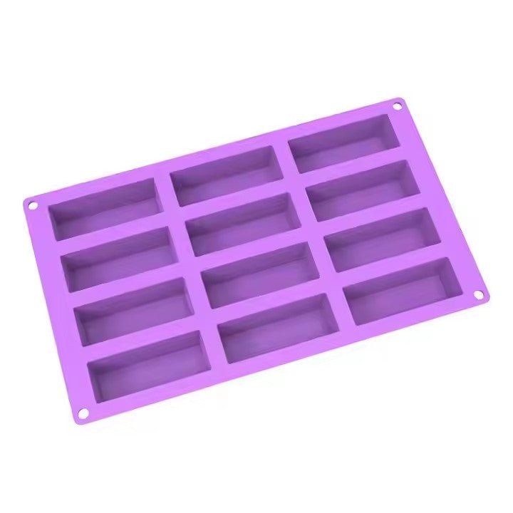 Silicone Rectangular Ice Stick Tray, 12 Grids - XUANMAN