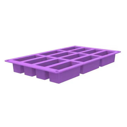 Silicone Rectangular Ice Stick Tray, 12 Grids - XUANMAN