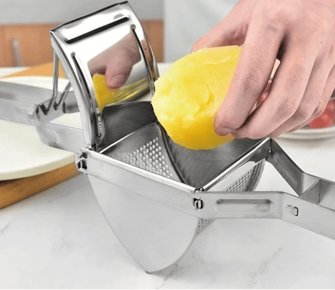 Stainless Steel Potato Ricer Press, Heavy Duty - XUANMAN